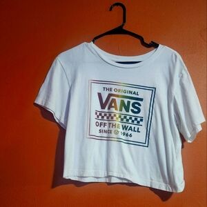 Vans crop top tee